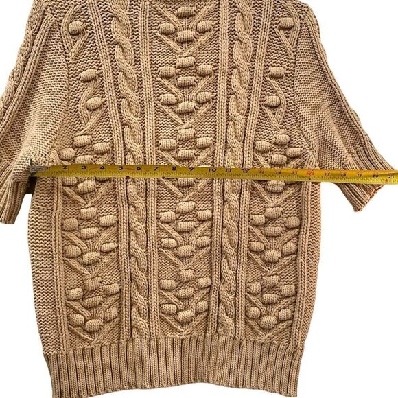 Zara Sweater, Tan, Size L - Picture 8 of 16